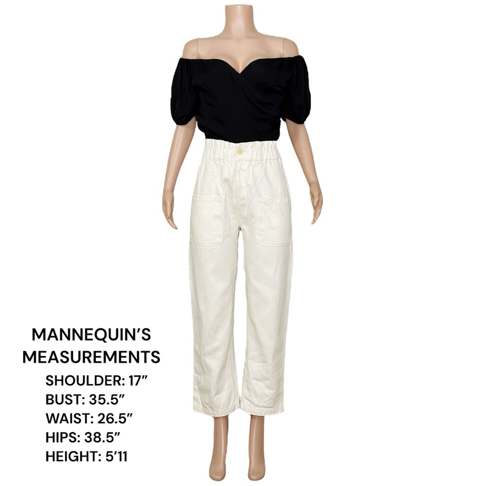 REFORMATION Lampone Top, Black, 12 (US) - Picture 4 of 13